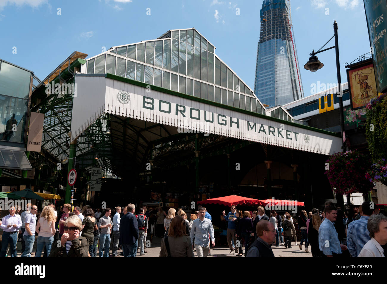 Borough Market, Southwark,London Stock Photo