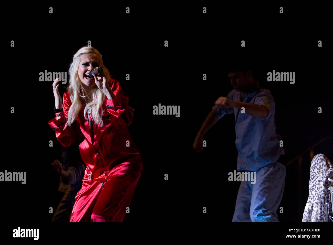 Pixie Lott live on stage in concert on her Crazy Cats Tour