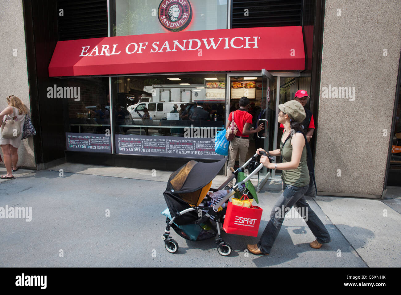The Earl of Sandwich opens their first shop in New York Stock Photo Alamy