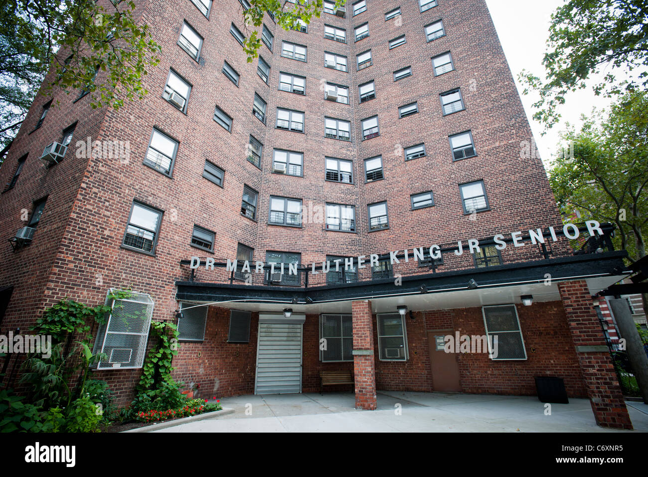 The Martin Luther King Jr. Senior Center in Harlem in New York on