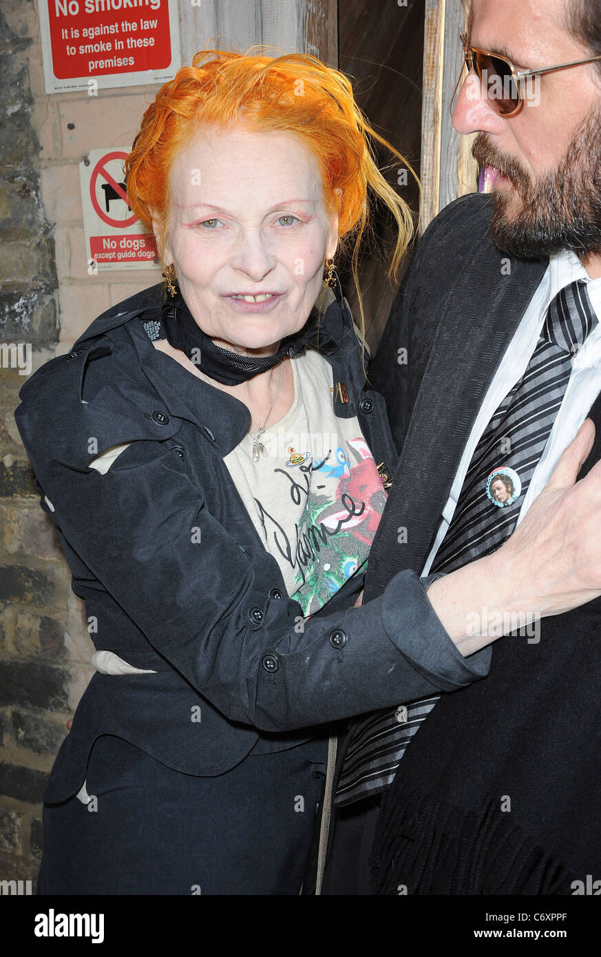 Dame Vivienne Westwood and husband Andreas Kronthaler The wake of