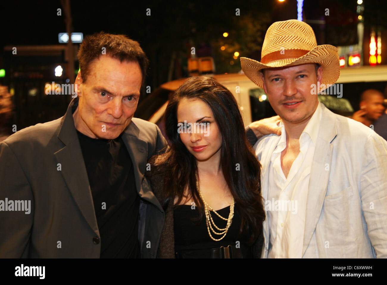 Dieter Laser Ashley C Williams And Director Tom Six Screening Of The Dieter Laser Ashley C Williams And Director Tom Six Screening Of The