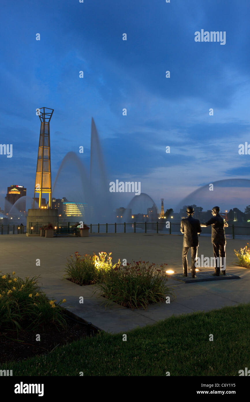 Riverscape Metro Park in Dayton, Ohio Stock Photo