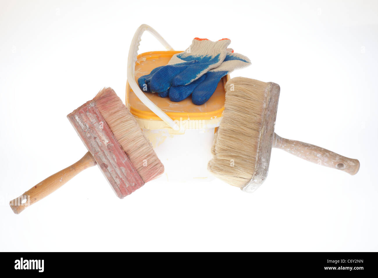 brush isolated on white background Stock Photo - Alamy