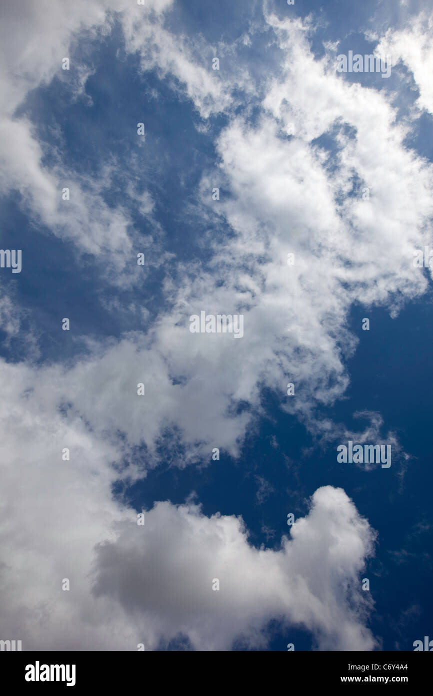 Cumulus cloud background Stock Photo