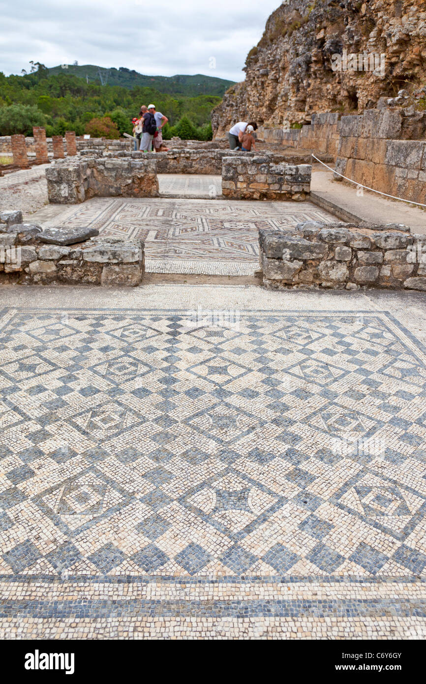 Mosaics in the House of the Swastika Villa in Conimbriga, the best