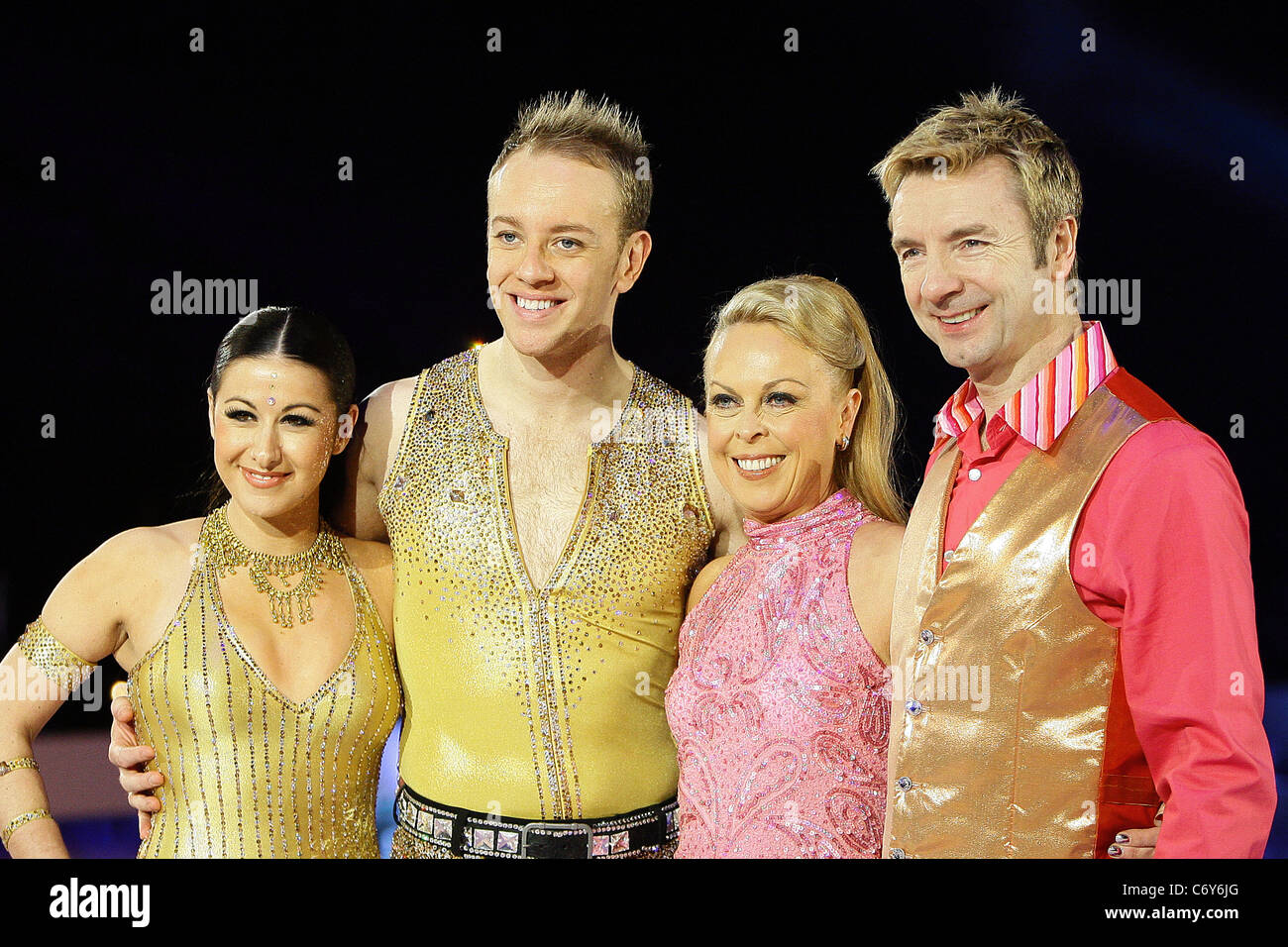 Hayley Tamaddon, Daniel Whiston, Jayne Torvill, Christopher Dean Torvill & Dean's Dancing on Ice - The Tour 2010 at the Stock Photo