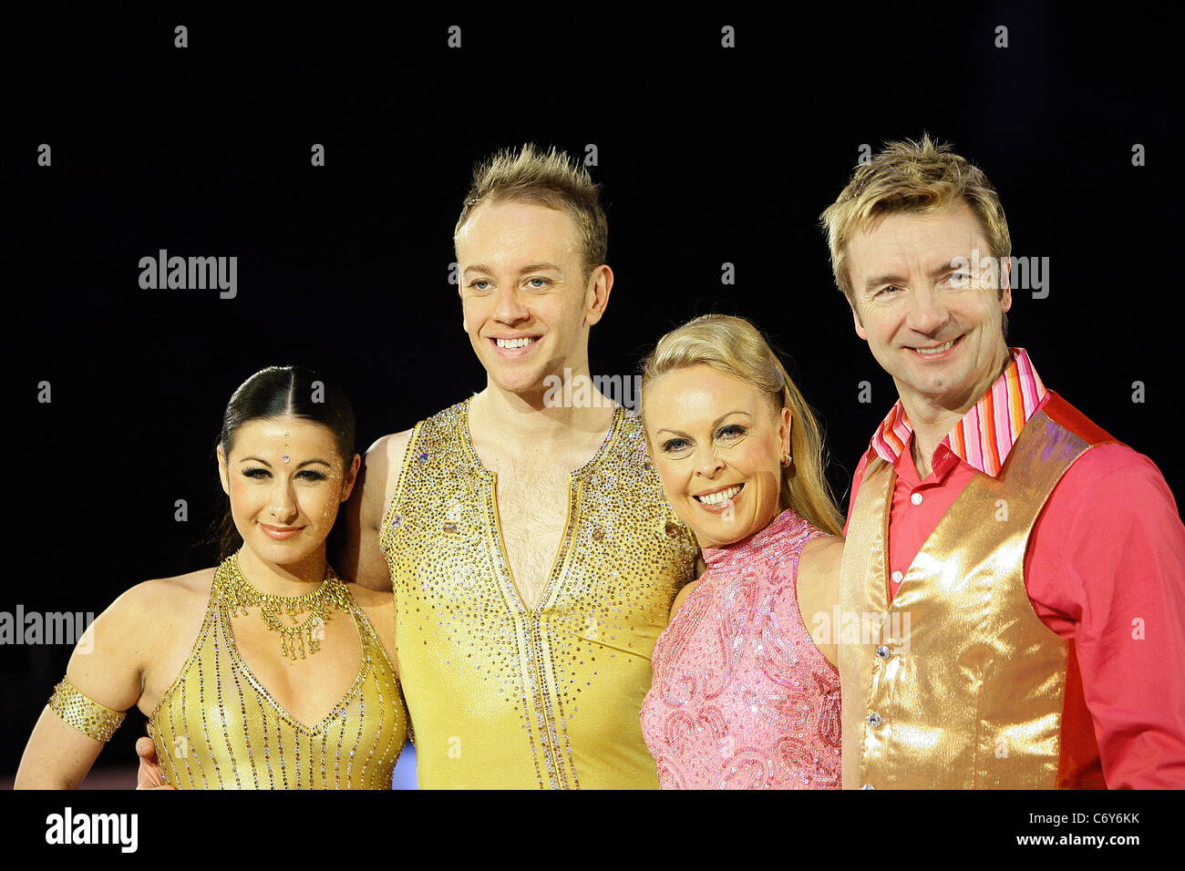 Hayley Tamaddon, Daniel Whiston, Jayne Torvill, Christopher Dean Torvill & Dean's Dancing on Ice - The Tour 2010 at the Stock Photo