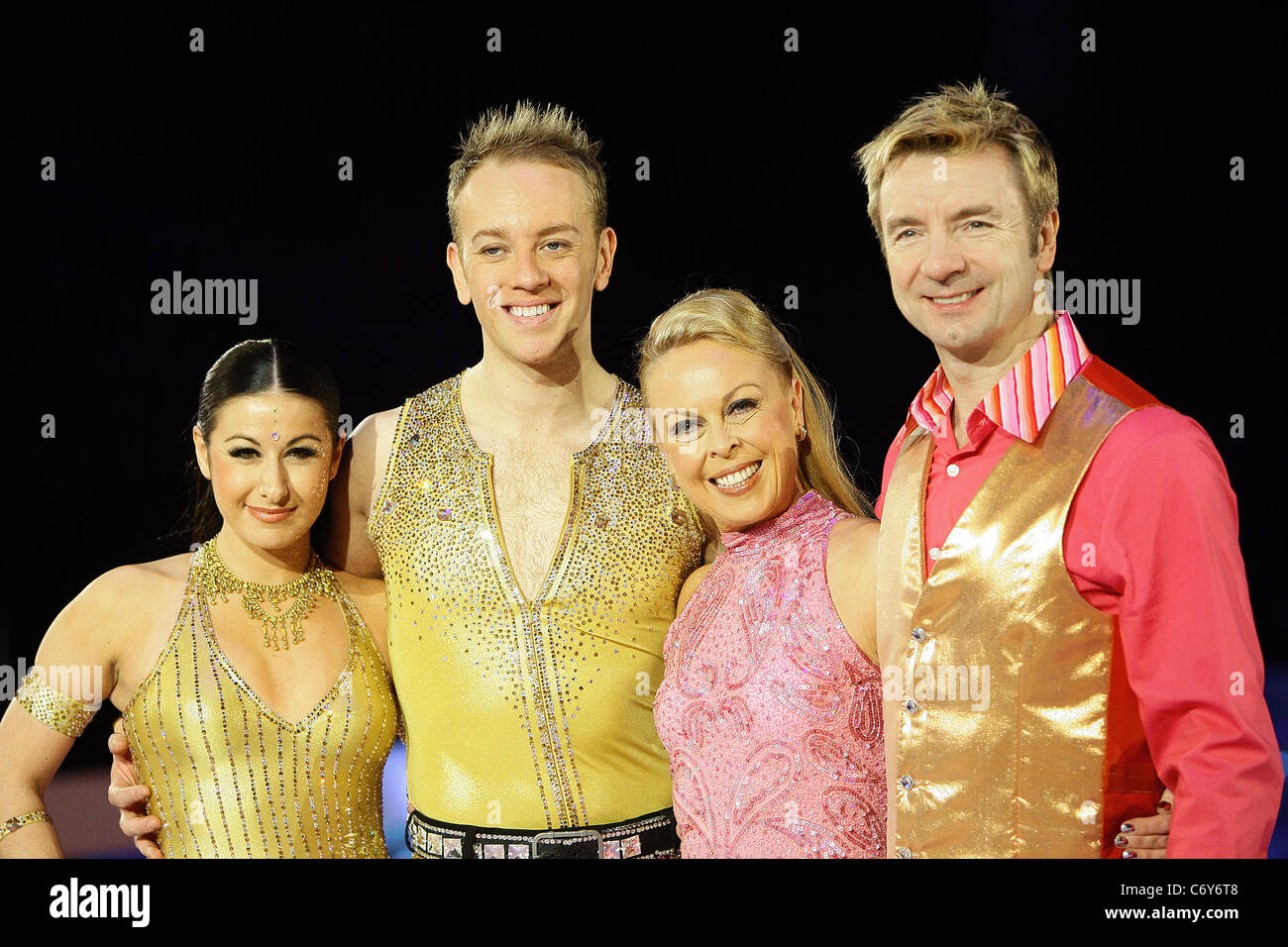 Hayley Tamaddon, Daniel Whiston, Jayne Torvill, Christopher Dean Torvill & Dean's Dancing on Ice - The Tour 2010 at the Stock Photo