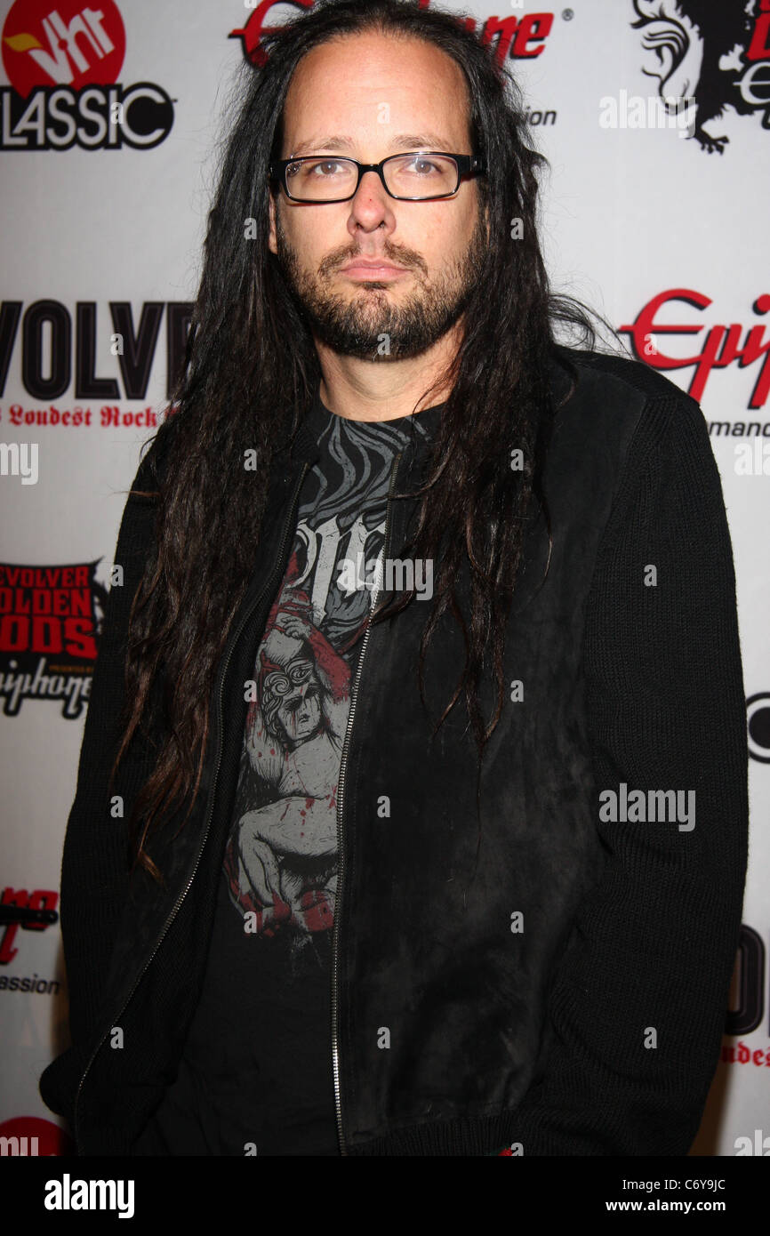 Jonathan Davis Revolver Golden Gods Awards at Club Nokia Los Angeles