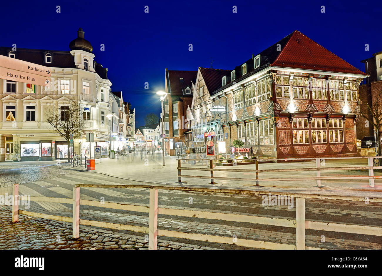 Bergedorf Night Hamburg Germany Stock Photos Bergedorf Night