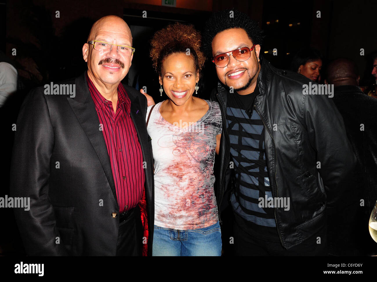 Tom Joyner and wife Donna Richardson with Jawn Murray The 5th Annual