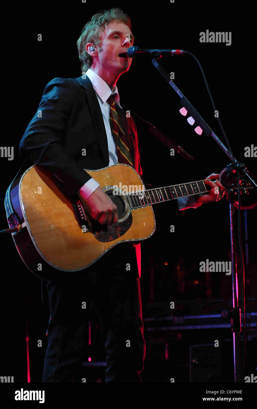 Paul Waaktaar-Savoy a-ha performing live in Sao Paulo Sao Paulo, Brazil -  10.03.10 Stock Photo - Alamy