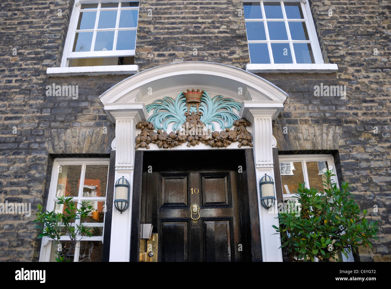 House in Buckingham Place, Westminster SW1, London, England Stock Photo Alamy