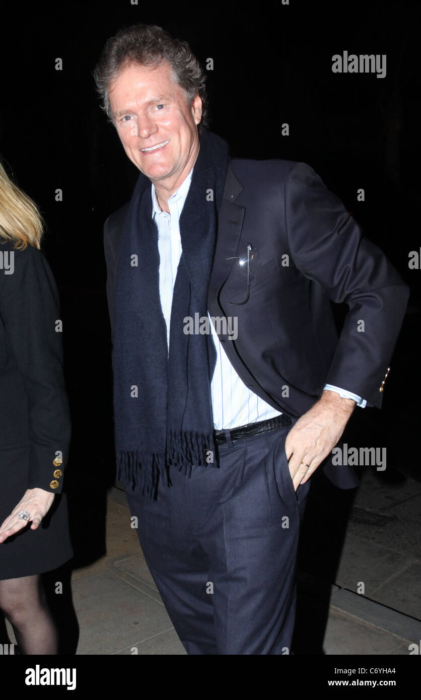 Rick Hilton arrives at Dan Tanas restaurant to celebrate his wife Kathy's birthday Los Angeles, California - 11.03.10 KOKOPIX Stock Photo