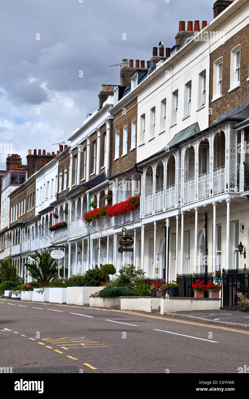 Royal Terrace,Southend-on-Sea Stock Photo