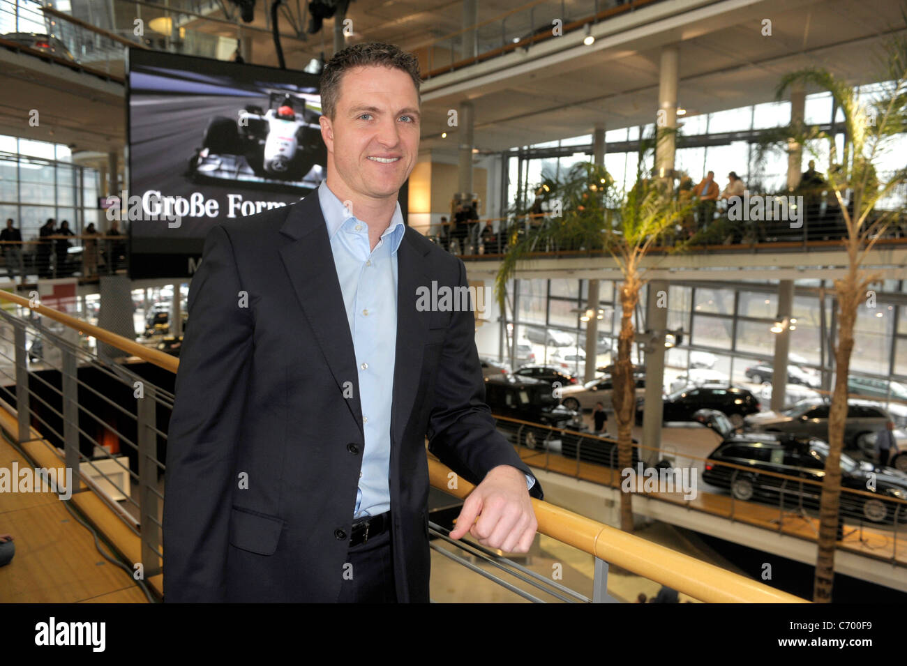 Ralf Schumacher Formula 1 party held at Mecedes Benz Berlin, Germany