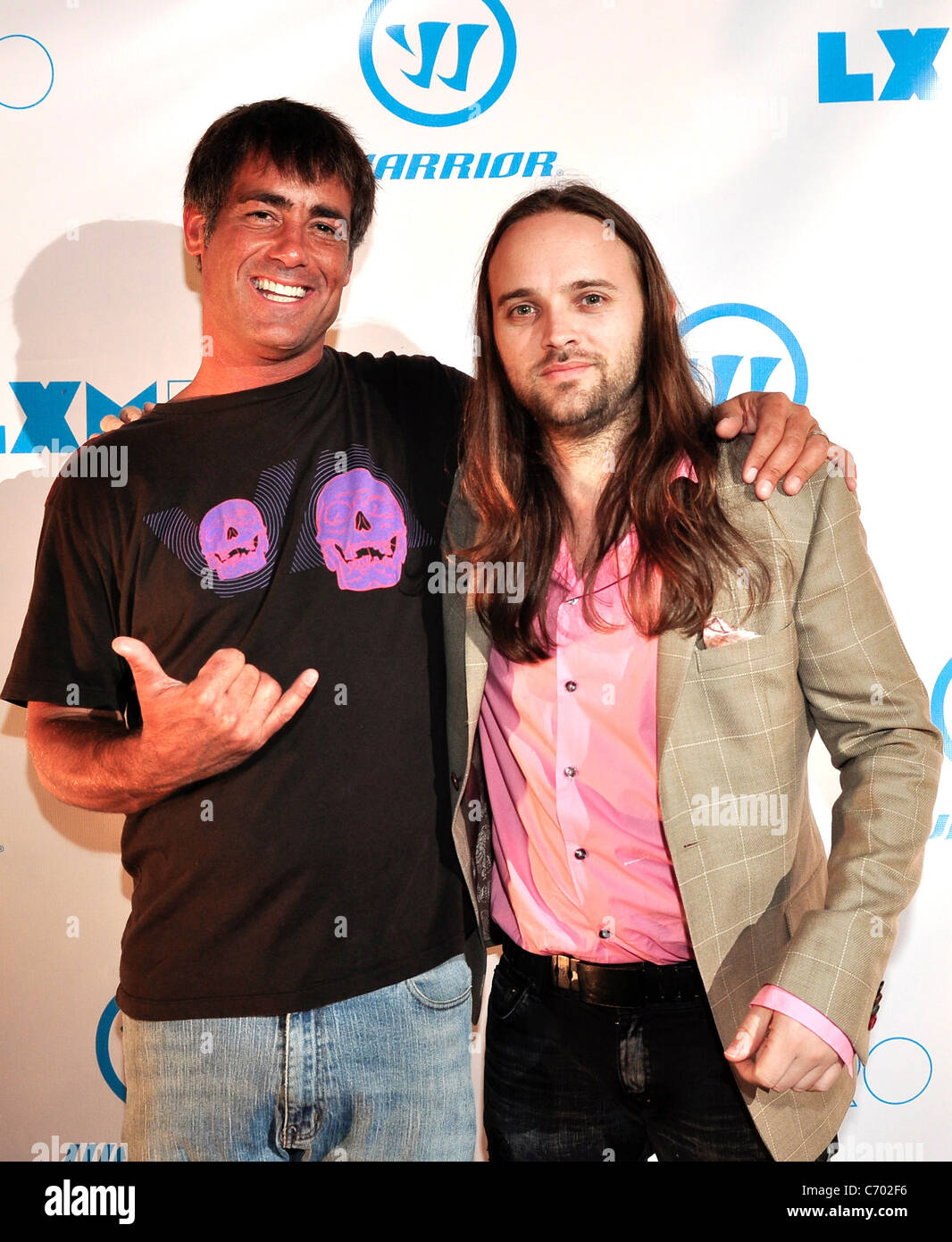 Peter Dante and Chad Wolf LXM 512 Pro Lacrosse Game and Concert Austin,  Texas - 10.04.10 Tom Zinn Stock Photo - Alamy