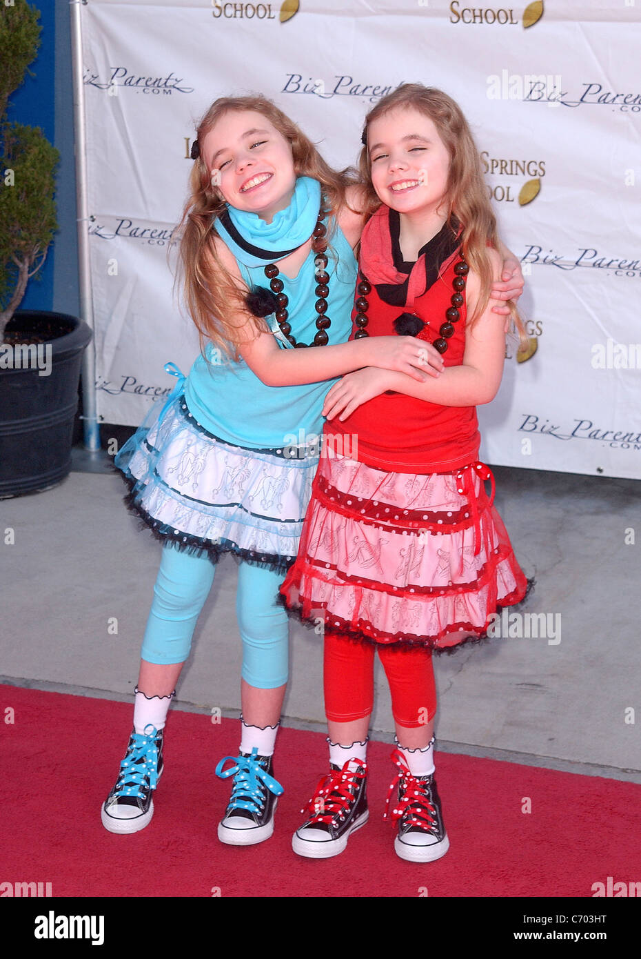 Mary-Charles Jones, Maggie Jones Sixth Annual 2010 CARE Awards to Honor Showbiz Kids at The Globe Theatre - Arrivals Universal Stock Photo