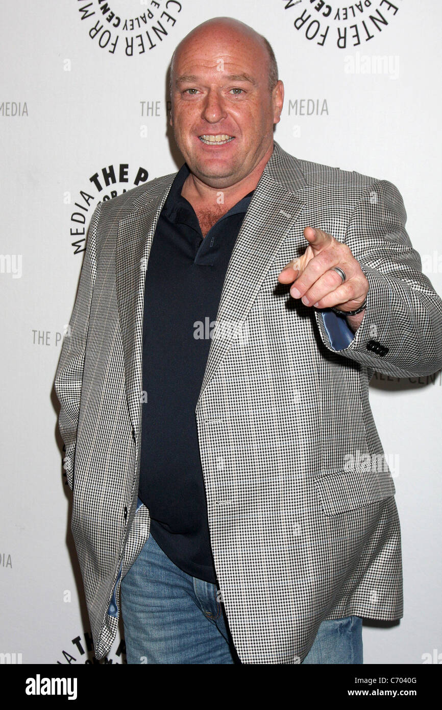 Dean Norris of Breaking Bad TV show, Max Norris lavender short and pink  shirt Stock Photo - Alamy