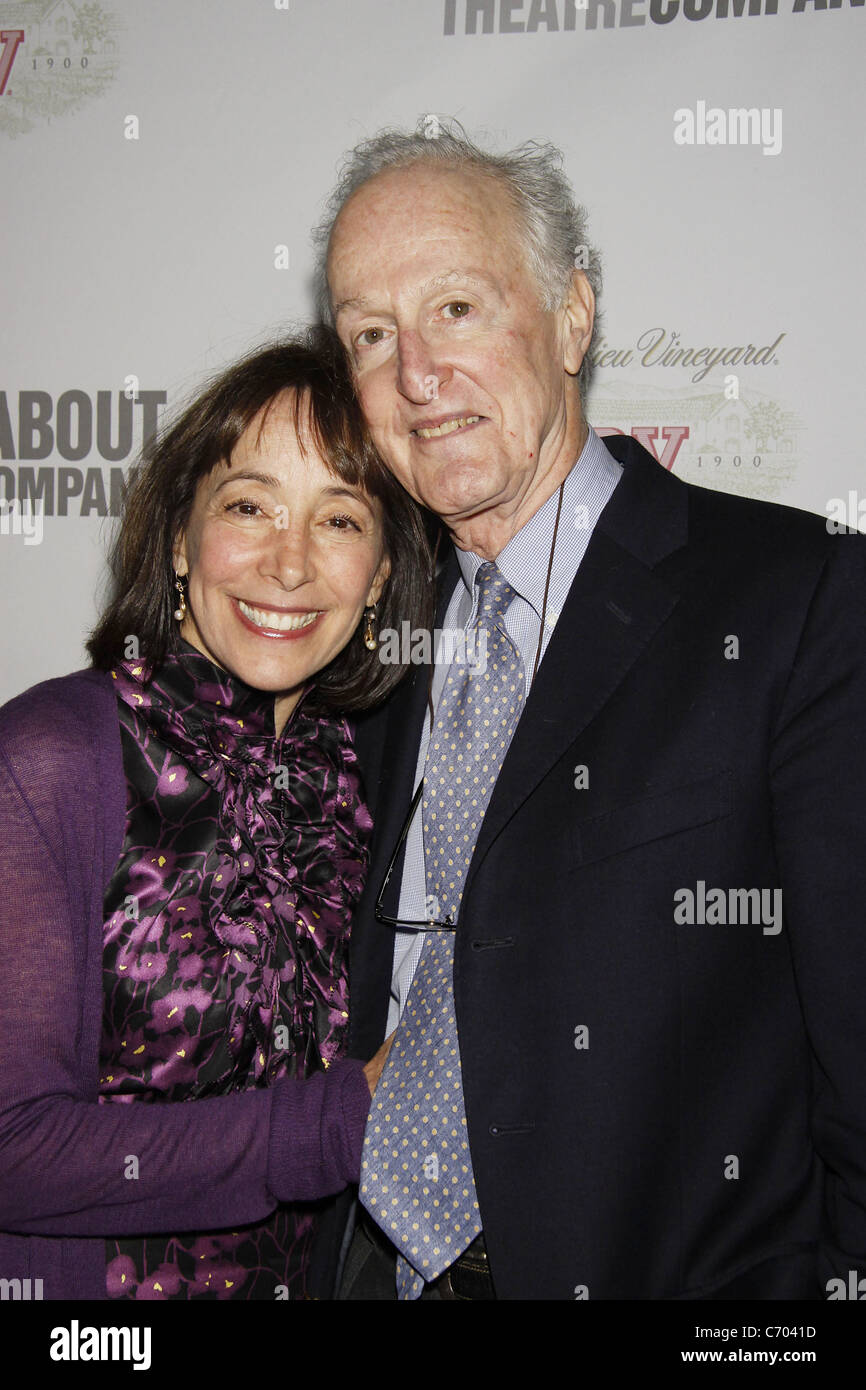 Didi Conn and her husband Richard Maltby, Jr. attending 'Sondheim 80' at The Roundabout Theatre Company's 2010 Spring Gala held Stock Photo