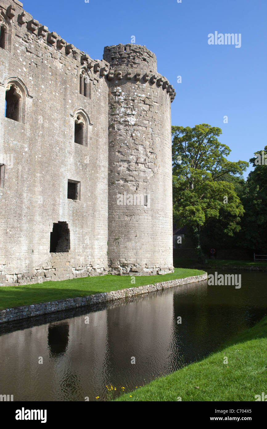 Nunney Castle Stock Photo