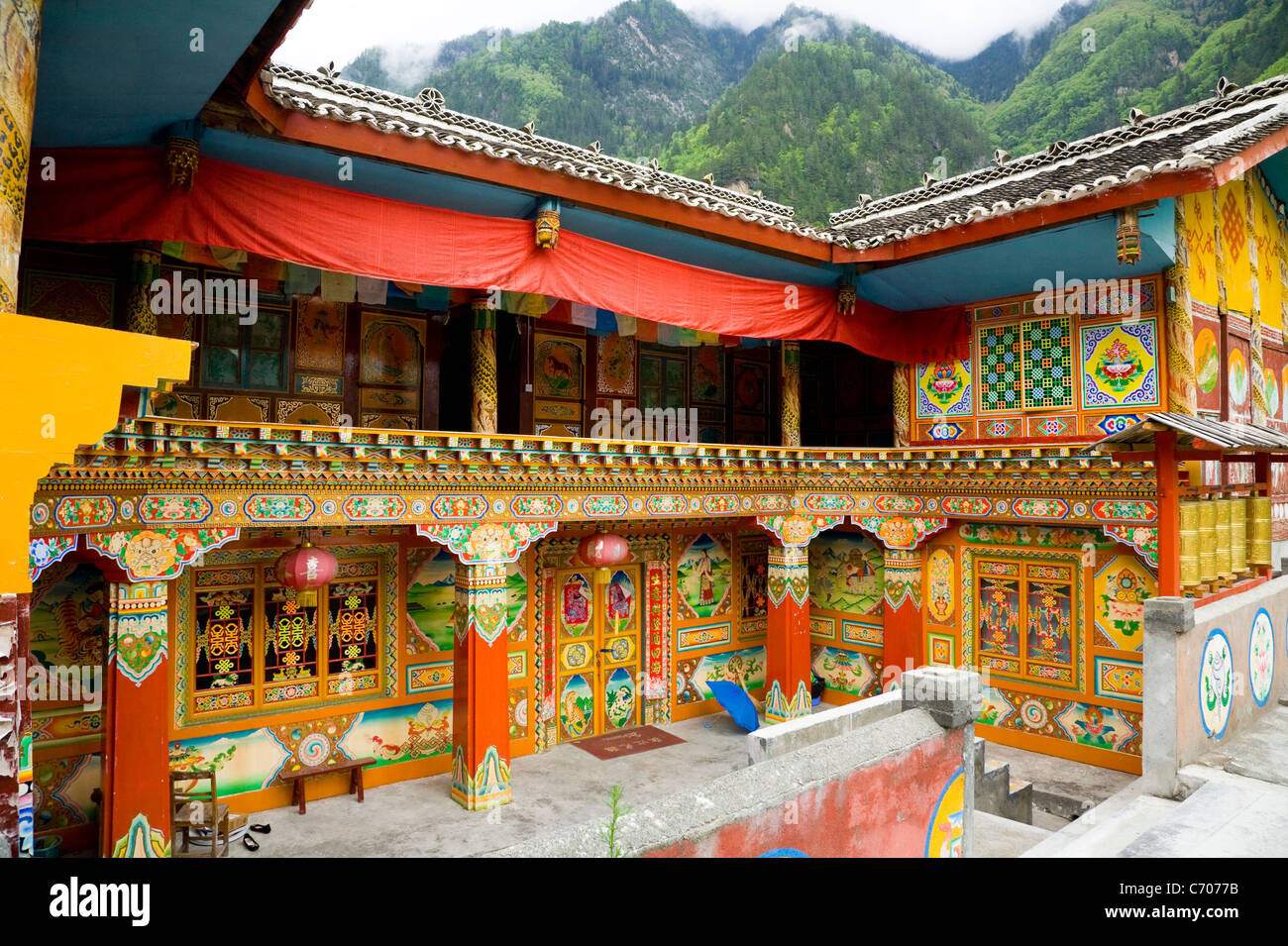 Tibet Tibetan style home house houses living apartment