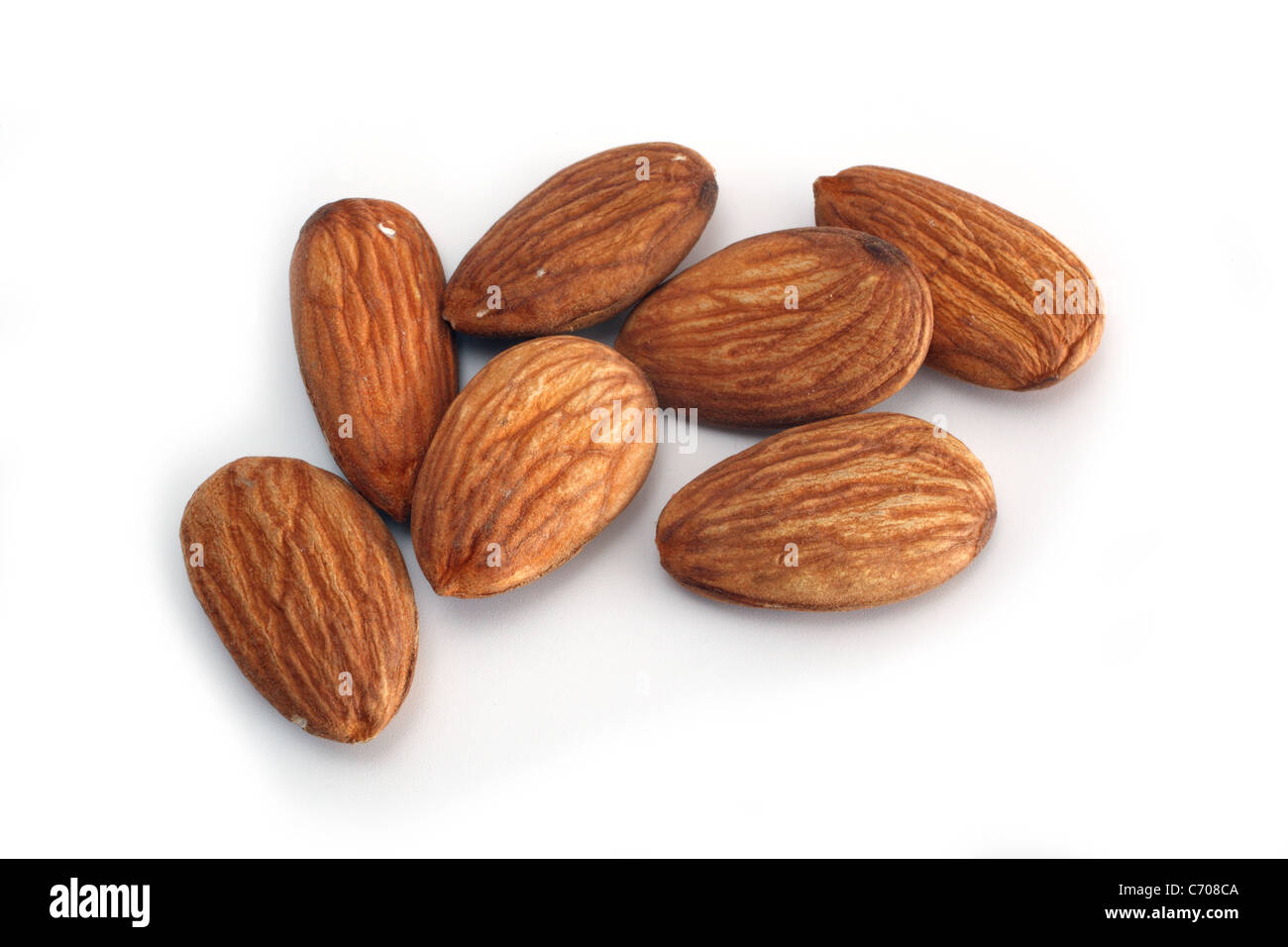 almonds Stock Photo