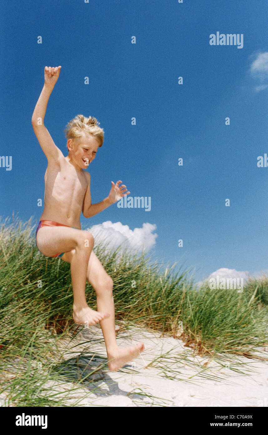 boy in swimsuit