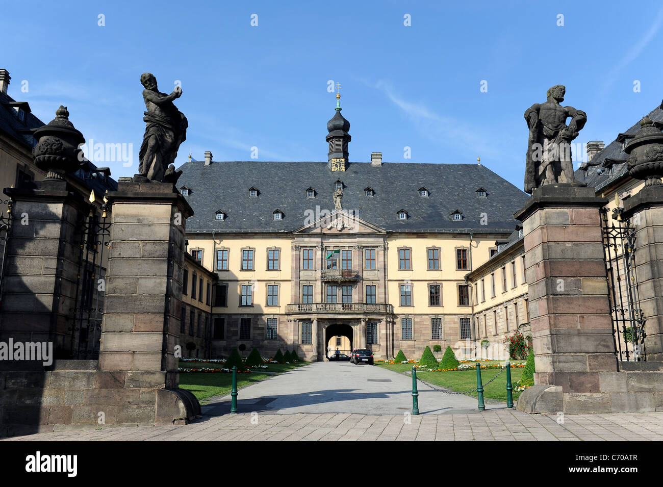 The Stadtschloss Fulda Hesse Germany Deutschland Stock Photo
