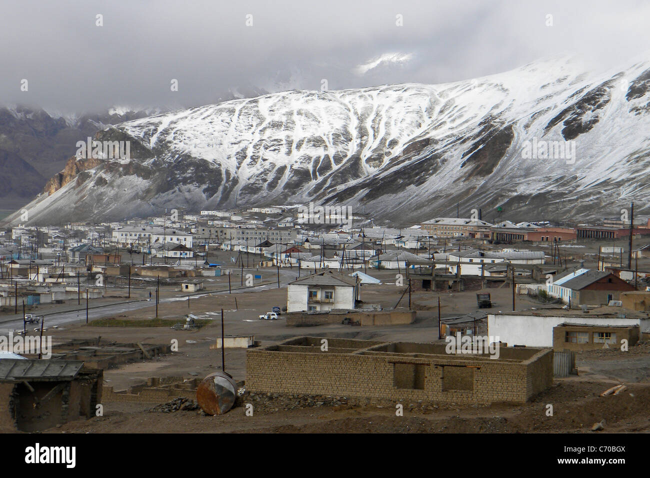 Murghab, Tajikistan Stock Photo Alamy