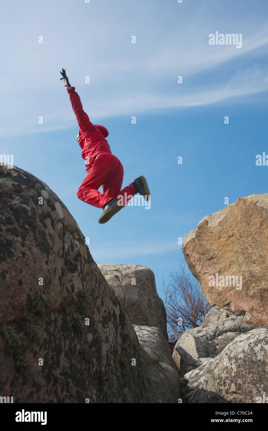 One man jumping between hi-res stock photography and images - Alamy One man jumping between hi-res stock photography and images - Alamy