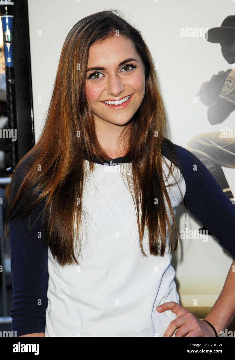 Alyson Stoner Premiere of 'The Perfect Game' held at The Grove - Arrivals Los Angeles, California - 05.04.10 Stock Photo