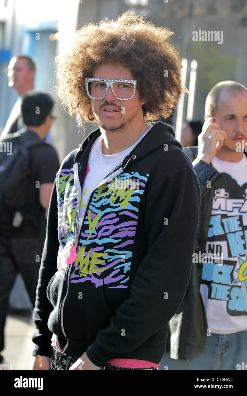 Redfoo of LMFAO shopping at the Grove Los Angeles, California - 05.04. ...