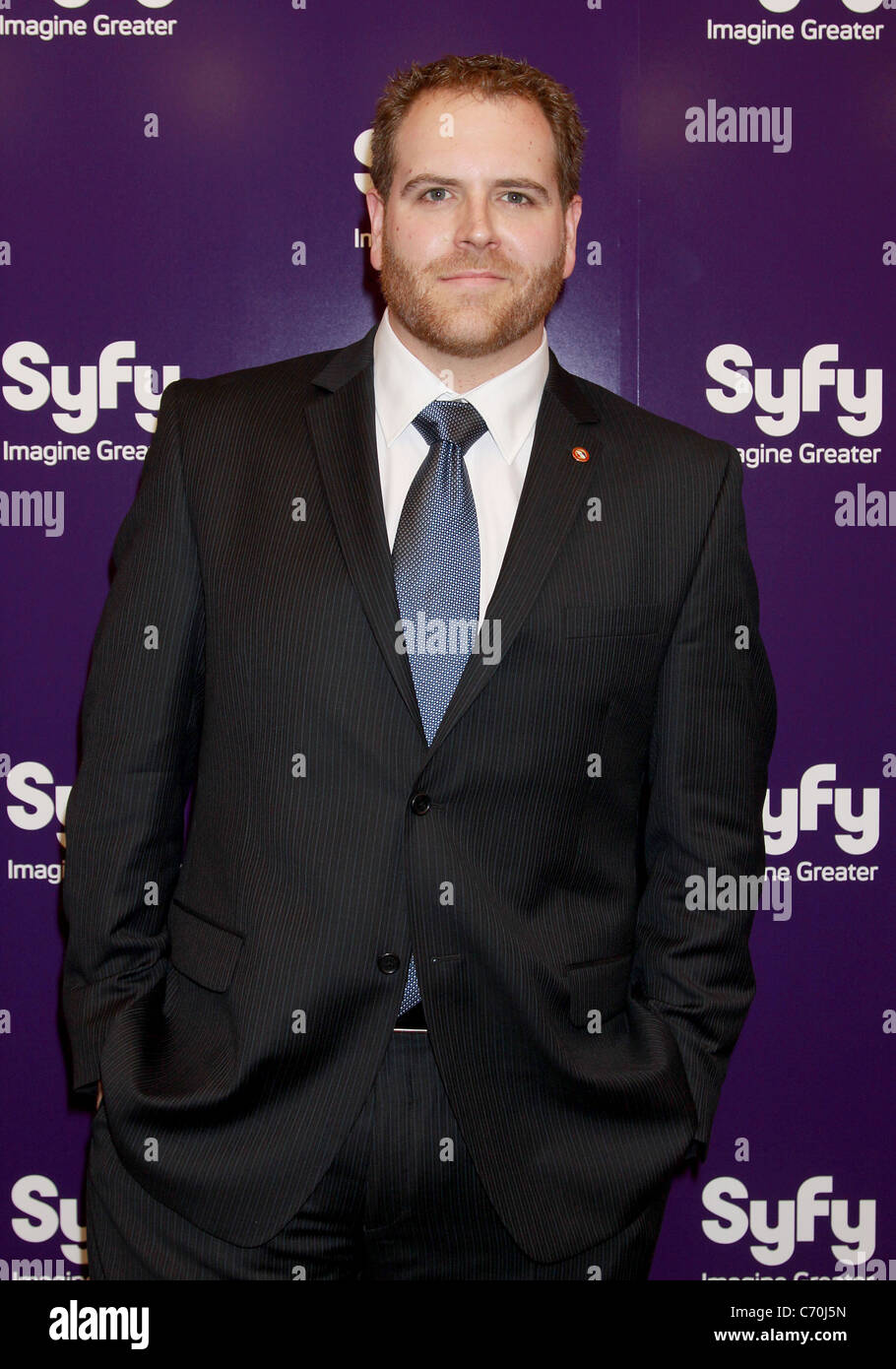 Josh Gates, at the Syfy 2010 Upfront Party at The Museum of Modern Art
