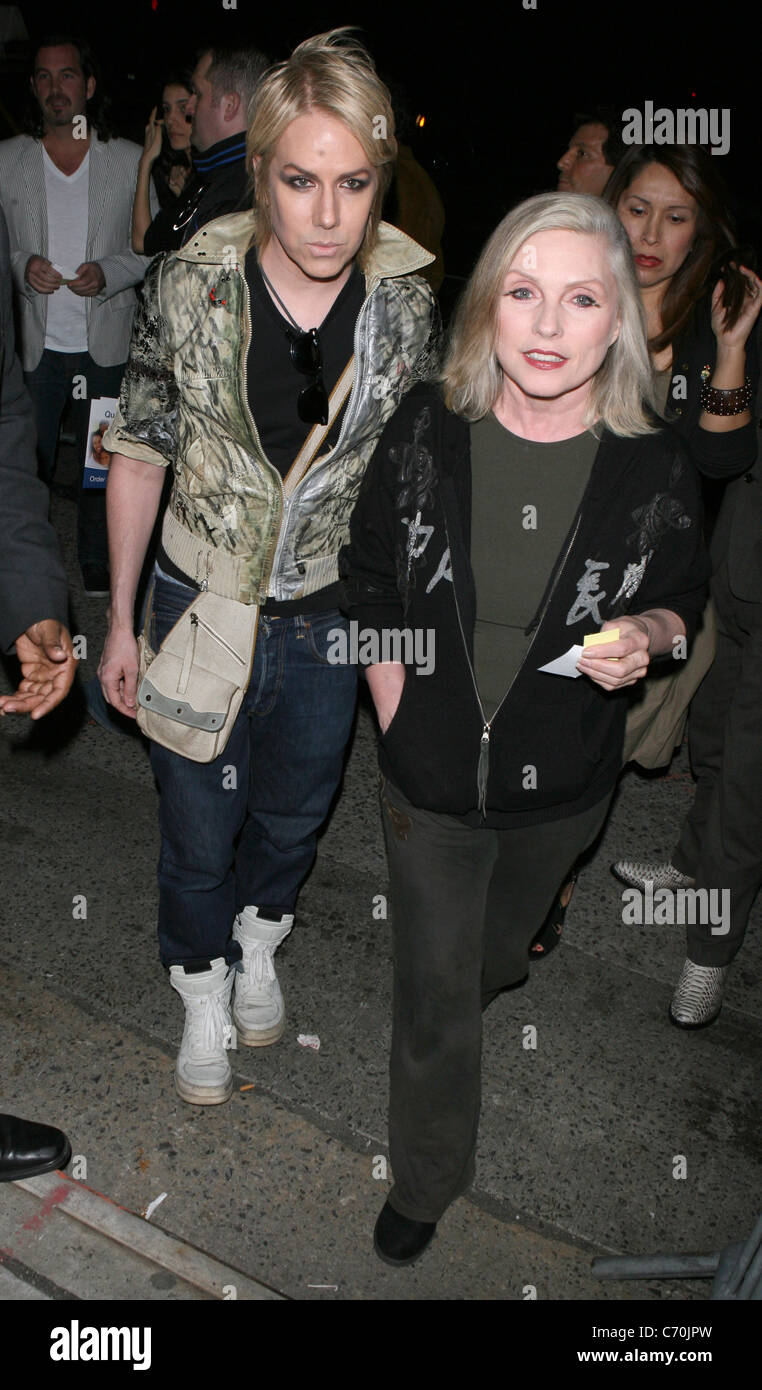 Debbie Harry, aka Deborah Harry,, at the premiere of 'The Runaways' shown  at the Landmark Sunshine Cinema - Arrivals New York Stock Photo - Alamy, image size:762x1390