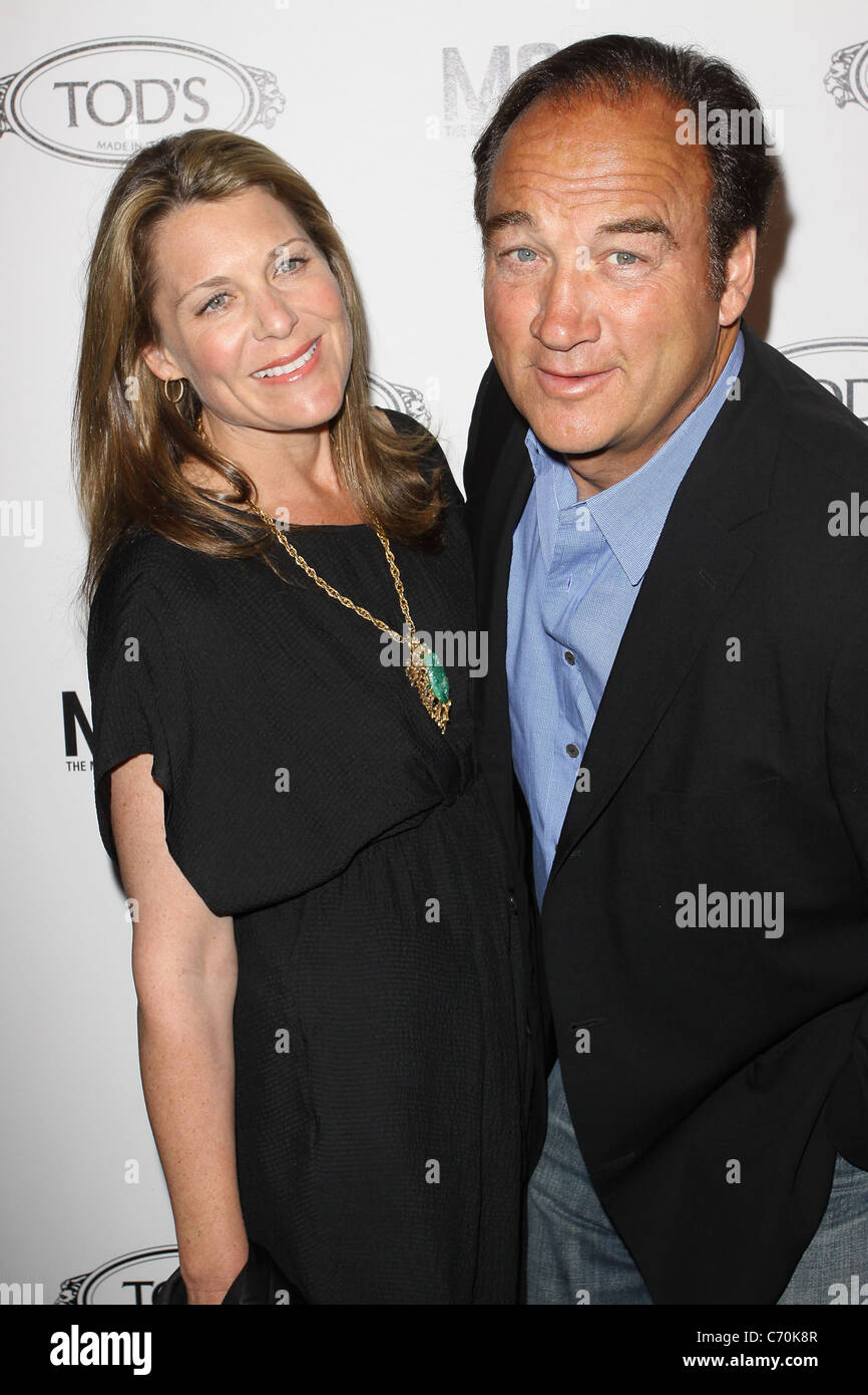 Jim Belushi and Jenny Belushi Todâ€™s Boutique grand opening in Beverly