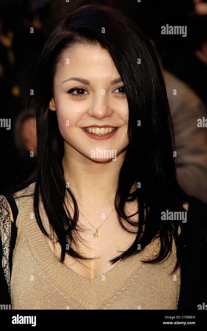 Kathryn Prescott UK Premiere of 'The Heavy' held at the Odeon West End London, England - 15.04.10 Stock Photo