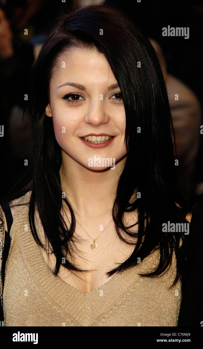 Kathryn Prescott UK Premiere of 'The Heavy' held at the Odeon West End London, England - 15.04.10 Stock Photo