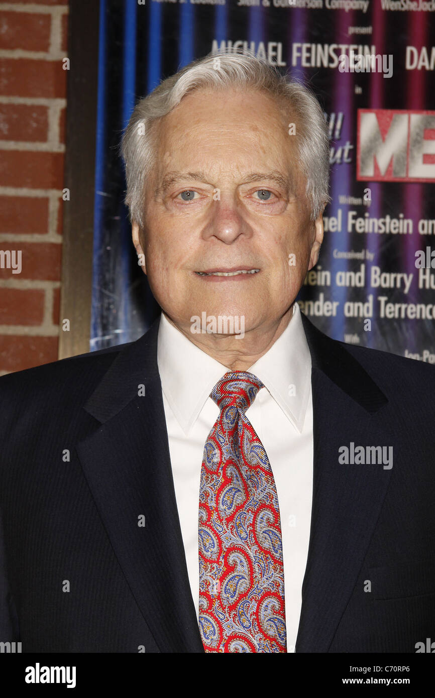 Robert Osborne The opening night of 'Dame Edna and Michael Feinstein's All About Me' at Henry Miller's Theatre - Arrivals New Stock Photo