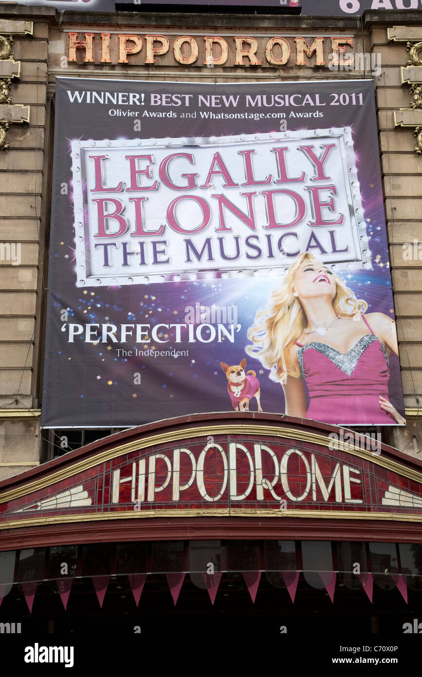Legally Blonde at the Hippodrome Theatre, Bristol, England, UK Stock Photo