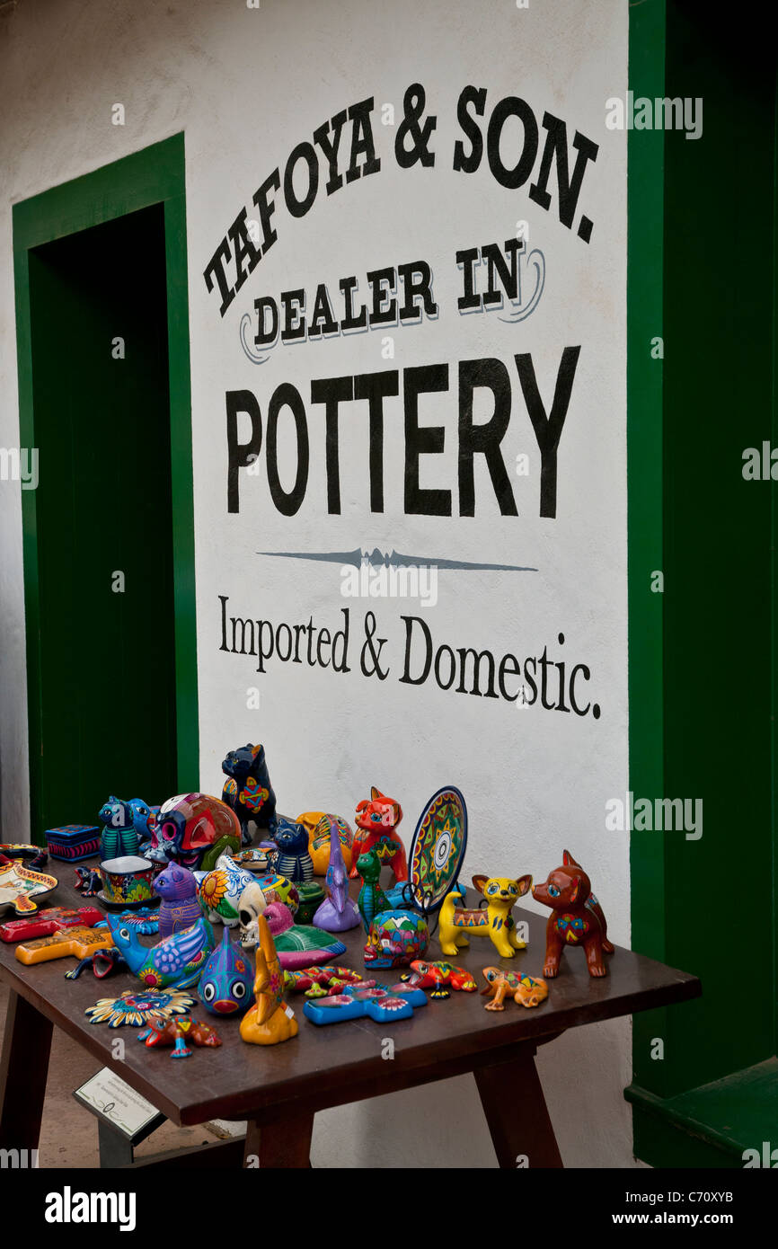 Tafoya & Son pottery store in Old Town San Diego Stock Photo Alamy
