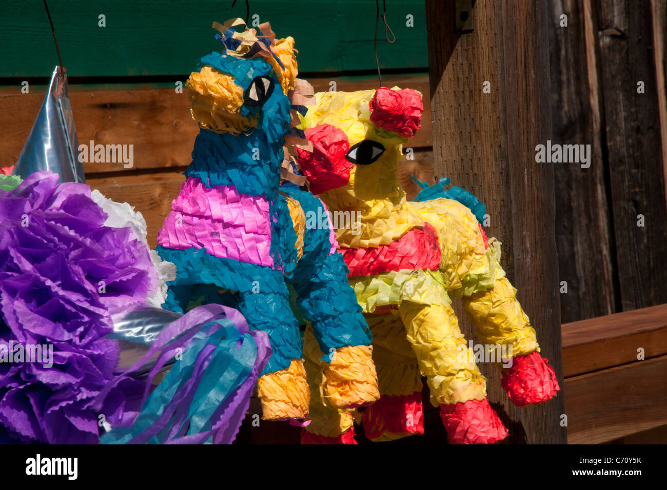 Colorful toys in San Diego Old Town Stock Photo Alamy
