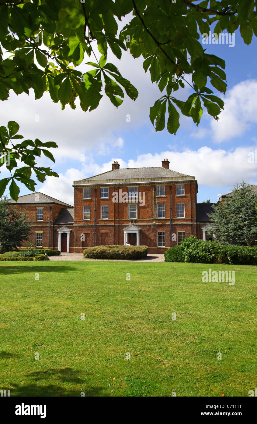 Rear of Etruria Hall in Etruria, StokeonTrent, Staffordshire, England