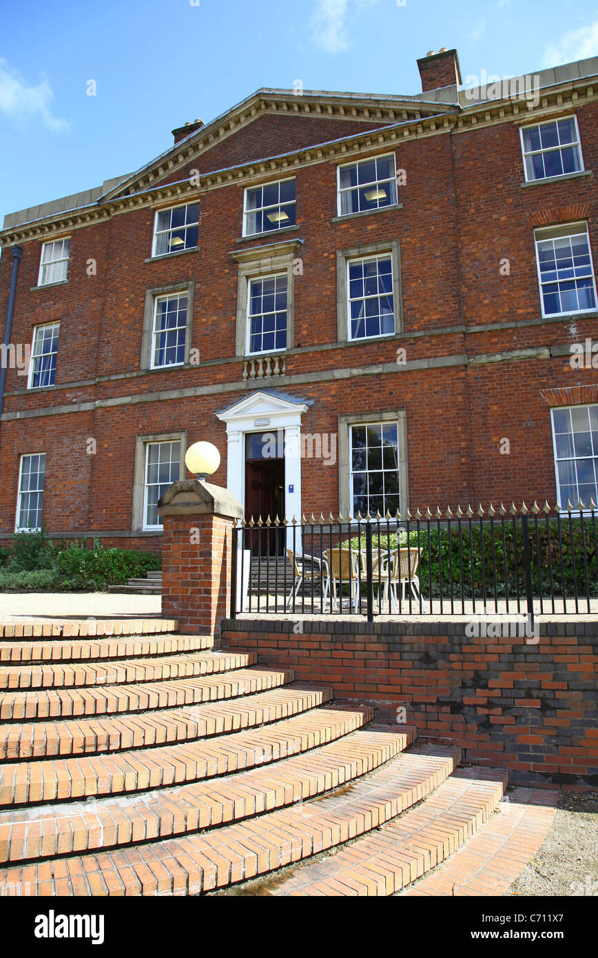 Front of Etruria Hall in Etruria, StokeonTrent, Staffordshire