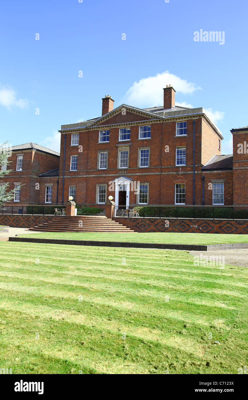 Front of Etruria Hall in Etruria, StokeonTrent, Staffordshire