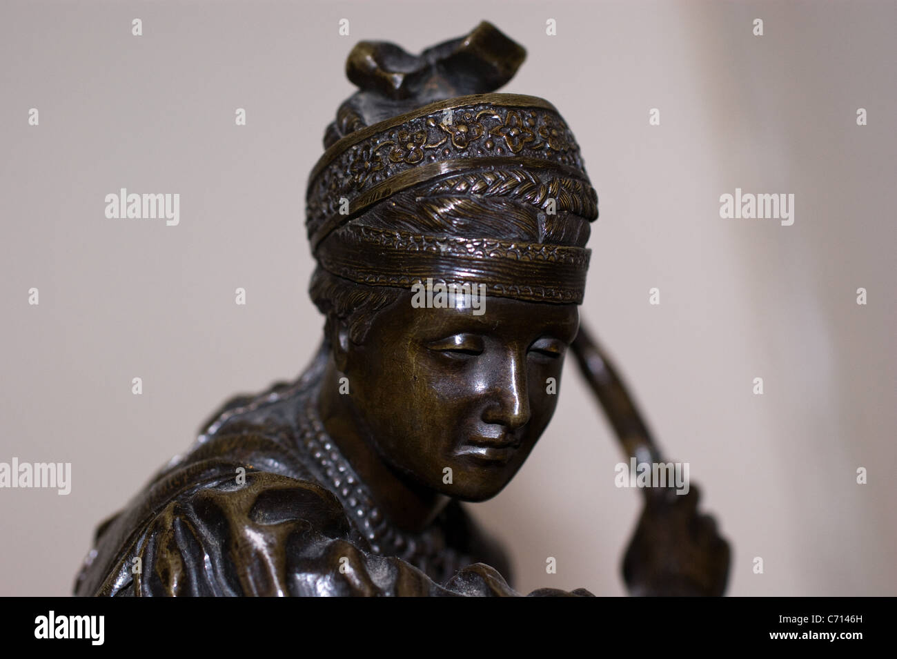 ANTIQUE RUSSIAN BRONZE SCULPTURE ORNAMENT BY LANCERAY Stock Photo Alamy
