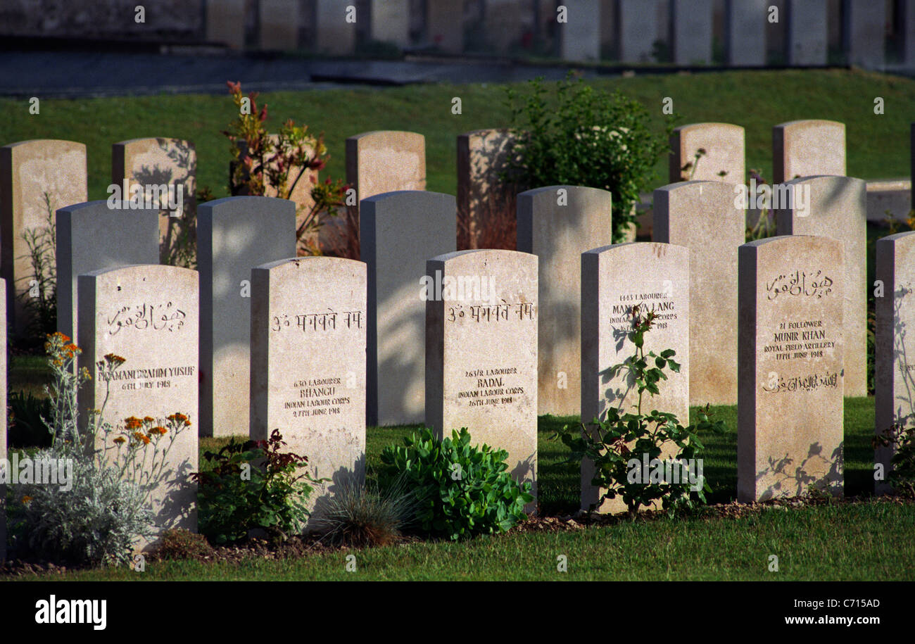 MAZARGUES WAR CEMETERY, MARSEILLES France. WW1 and WW2 Cemeteries