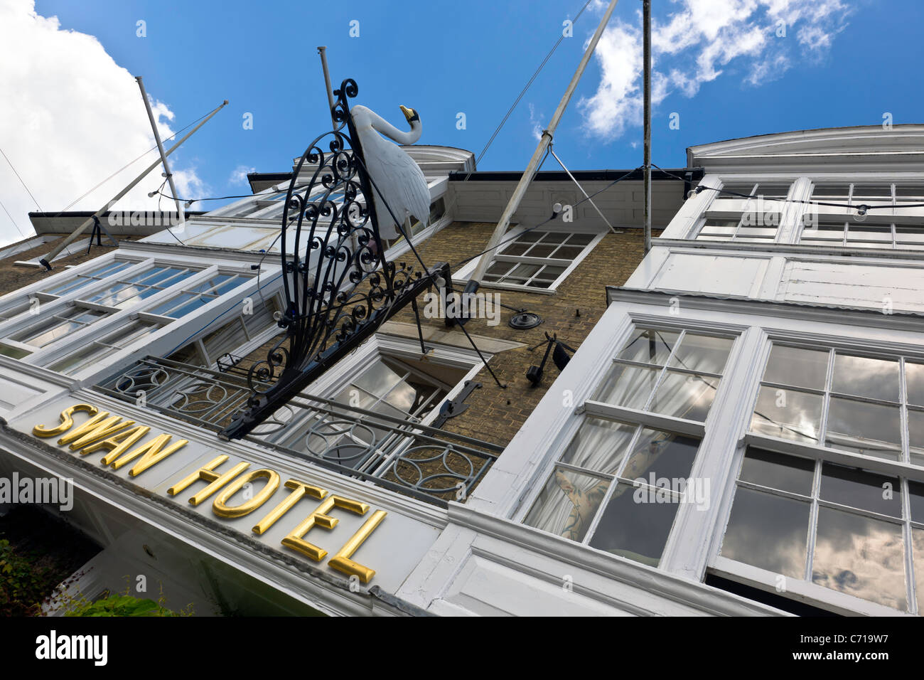 The Swan Hotel - Southwold Stock Photo