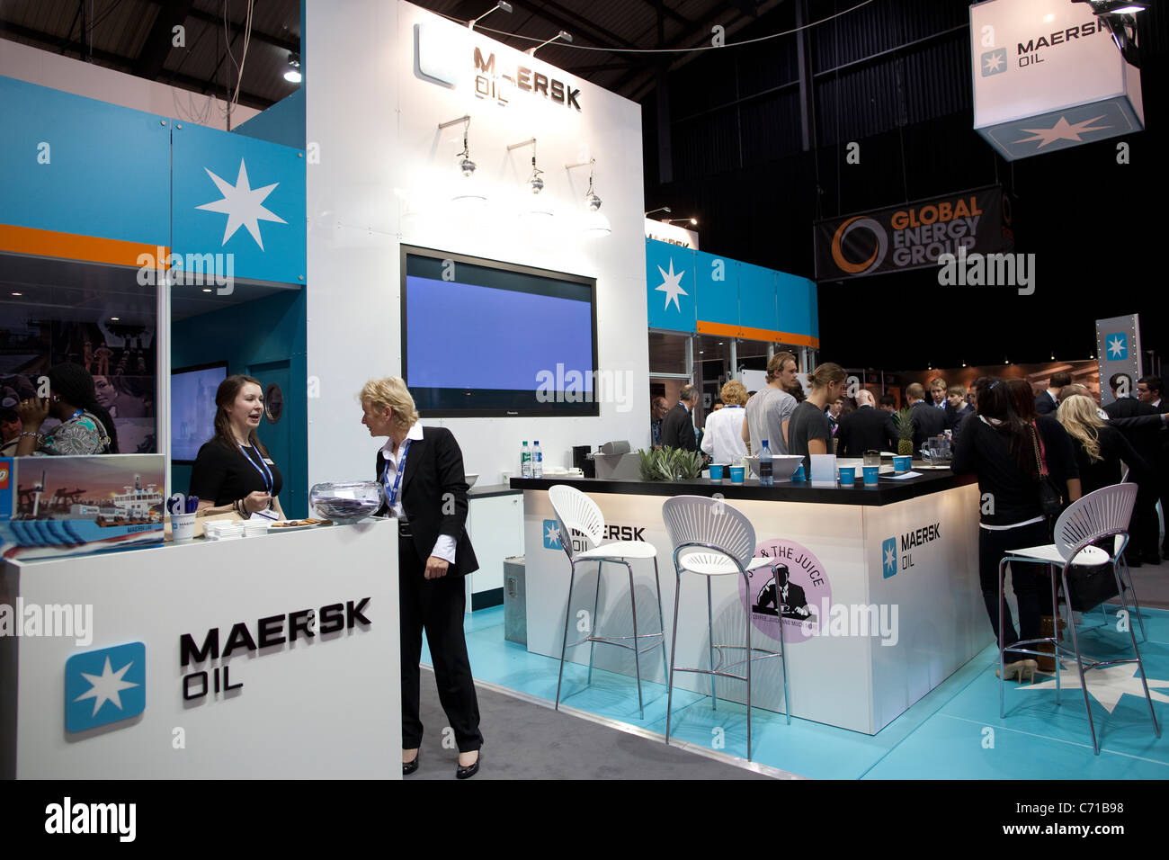 Offshore Europe 2011 Oil and Gas Conference and Exhibition Aberdeen. PhotoJeff Gilbert Stock